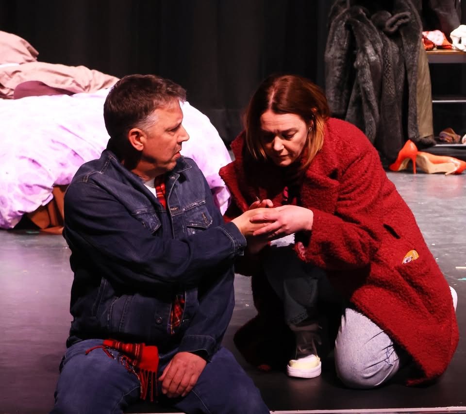 A Thousand Invisible Choices production photograph: Cam and Eve